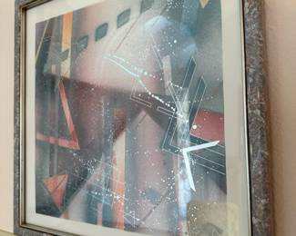 Framed Lithograph Print "Jelly Roll" by Catherine Ruane