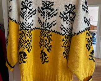 1990s Jennifer Reed Hand Knitted Sweater – Size Small