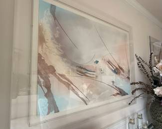 1988 Abstract Lithograph Print by Christopher Welsh