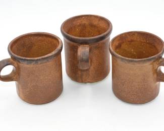 lot of 3 vintage McCoy mugs