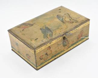 vintage Artstyle Chocolate Company tin box 