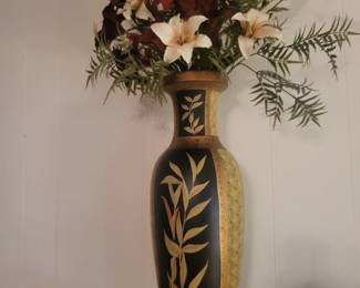 Large Floral Vase
