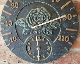 Time and Temperature.  Remember when we used to call a number to get that info.  Remember ED BRICE?  Trivia: that was not his name, those were the corresponding letters that you would dial.  True Story.