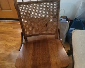 Chair, with wheels
