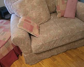 Sofa with Slip Covers