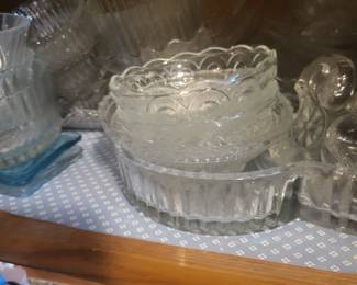 Lots of glassware.