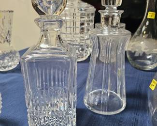 Tiffany & Co & Baccarat Crystal Decatur 