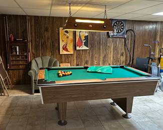 6ft slate top pool table