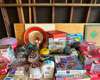 Board games and toys