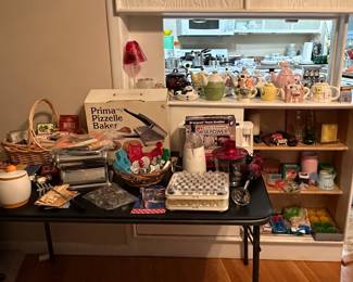 Kitchen appliances.