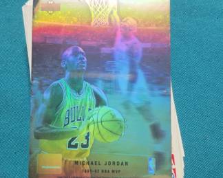 Michael Jordan 1992 Mcdonald holographic card