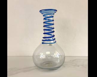 Lot 7808 Blenko Art Glass Vase