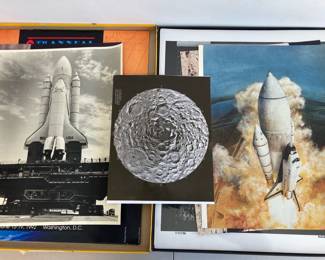Lot 7722 NASA Lunar Langley Research Center Photos  NASA 1992 Conference Posters