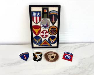 Lot 7608 Vintage WWII Military Patches