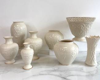 Lot 7796 Lenox Porcelain Vases  Pots
