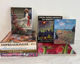 Lot 7668 Art  Garden Hardcover Coffee Table Books