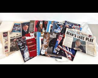 UNC Basketball Memorabilia 