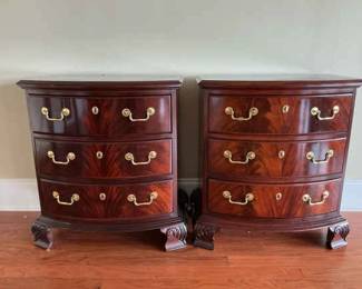 Flame Mahogany Thomasville Nightstands