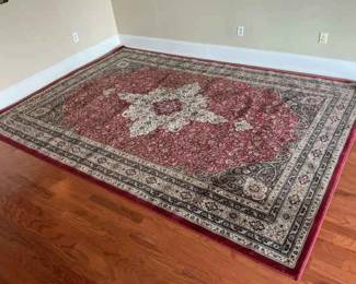 Red Sphinx Area Rug