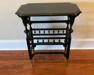 Black Side Table