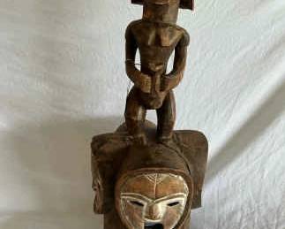 Ivory Coast Dan Funeral Mask