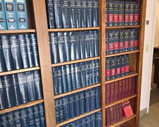 Law books