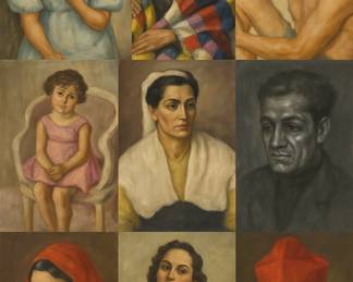 Portraits of Life Diverse Faces in Oil