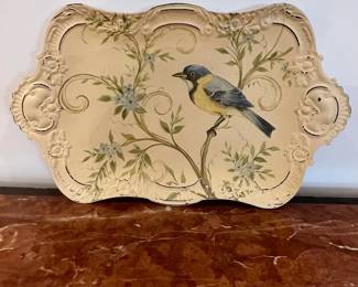 Bird Tray, tole