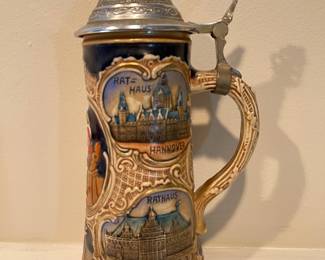 German beer stein, ale