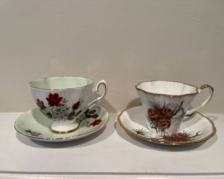 Tea cup and saucer, China