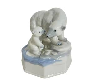 Music box, polar bears