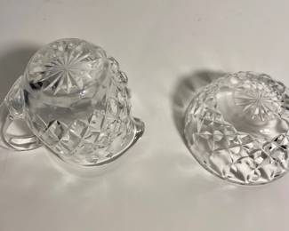 Waterford Cream and Sugar
