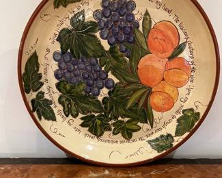 Pottery, pottery platter