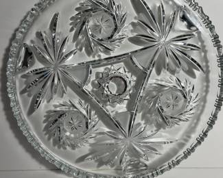 Crystal platter, crystal