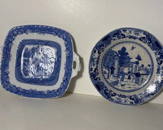 Blue and white china