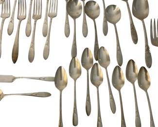 Silverplate, flatware