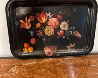 Toleware, tole, tray