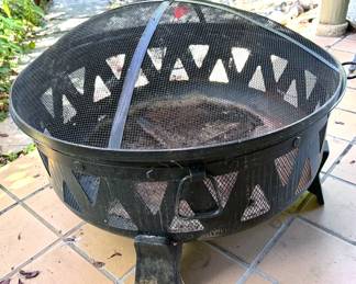 Metal firepit
