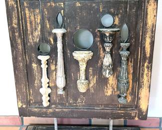 Shabby chic free-standing decor