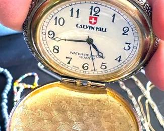 Calvin Hill Swiss pocket watch