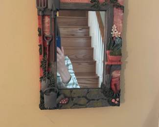 Beautiful Garden mirror $10