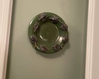 Turtle clay dish $10