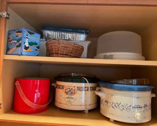 Crock pots $10 each 