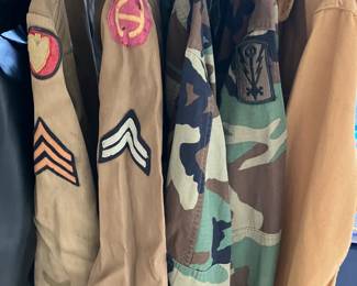 WWII uniforms military