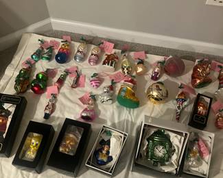 glass ornaments
