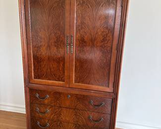 $95. OBO. DREXEL STUDIOS ARMOIRE.
75” tall x 44” wide x 22” deep