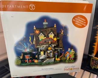 Dept 56 Snow Village Halloween The Candy Cauldron #54609