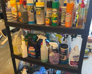Household cleaners and outdoor sprays