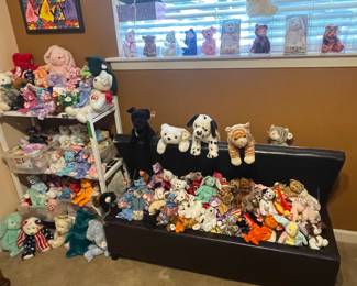 Approximately 400 Beanie Babies!