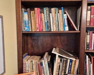 Train books and maps